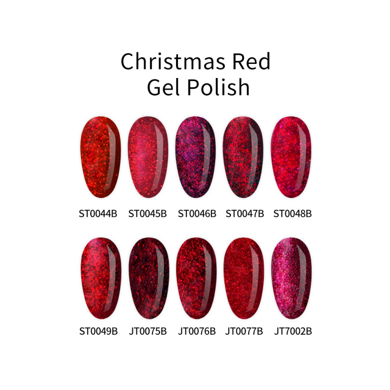 Christmas Red Gel Polish