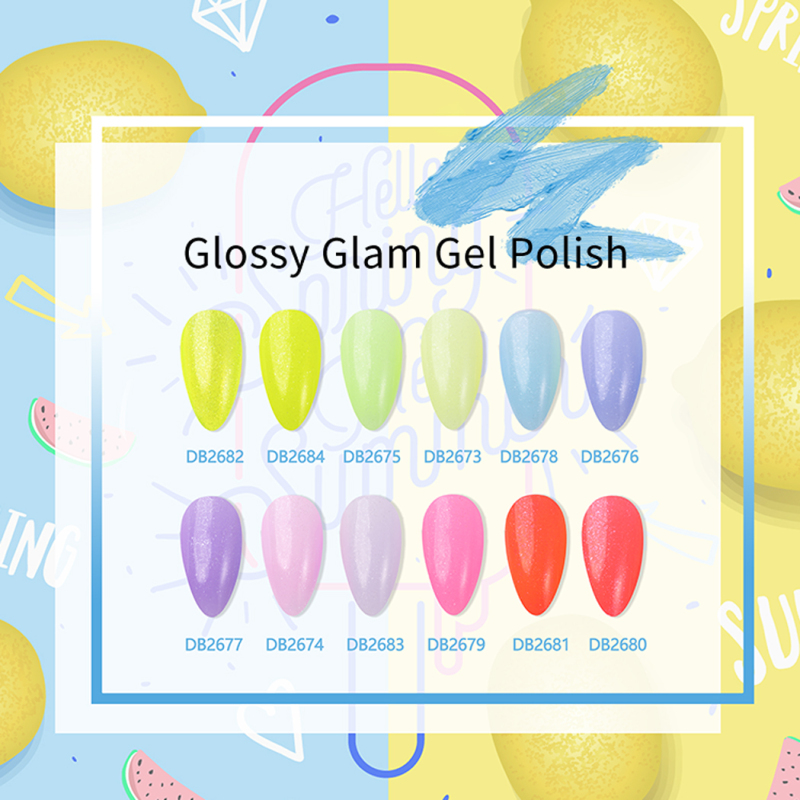 Glossy Glam Gel Polish
