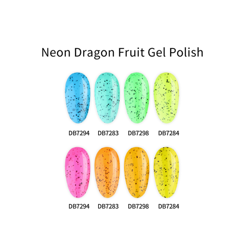 Neon Dragon Fruit Gel Polish