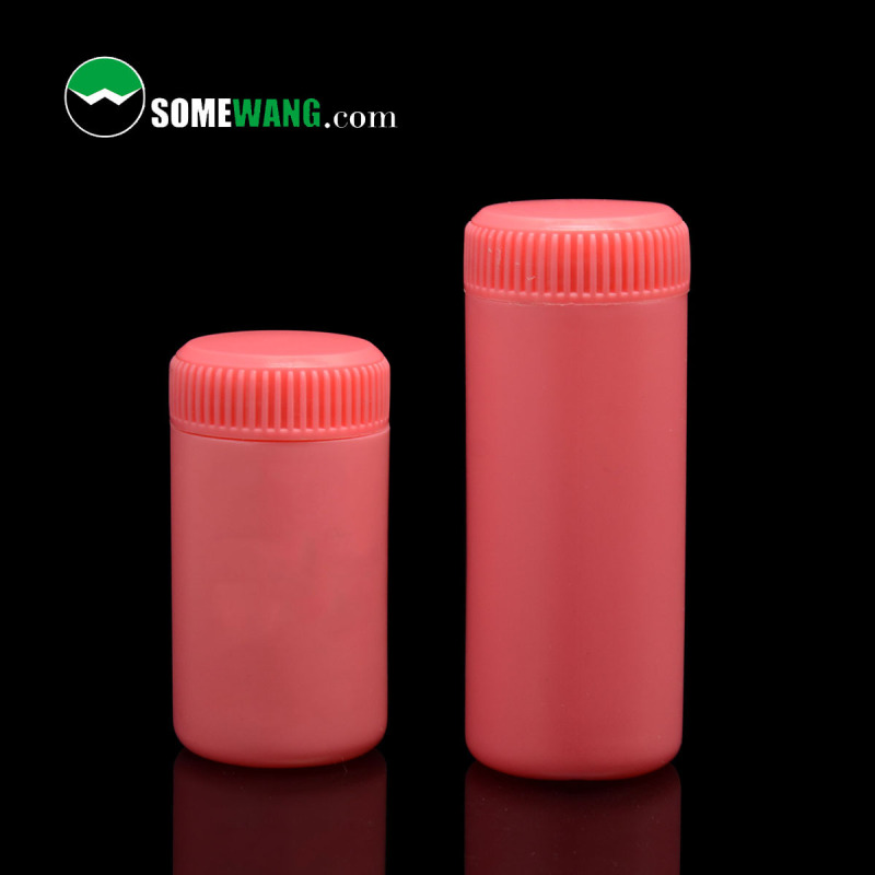 30ml HDPE plastic powder botttle with PP screw cap for body care high-end bottle for cosmetics