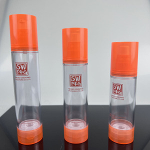 AS plastic 80/100/120ml airless bottle for skin care 