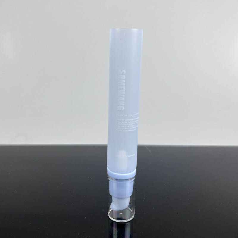 High quality 10ml PE Tube with Powder Pump for Eye Cream