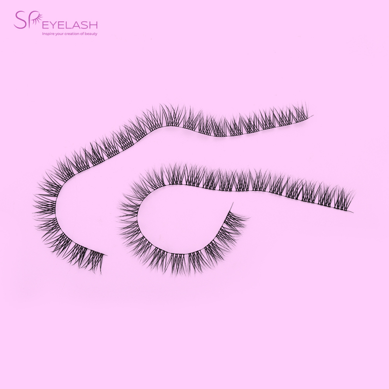 DIY Segmented Band-shaped DIY Eyelash Extention Kit Self-Application C D curl 9mm -18mm ribbon lashes