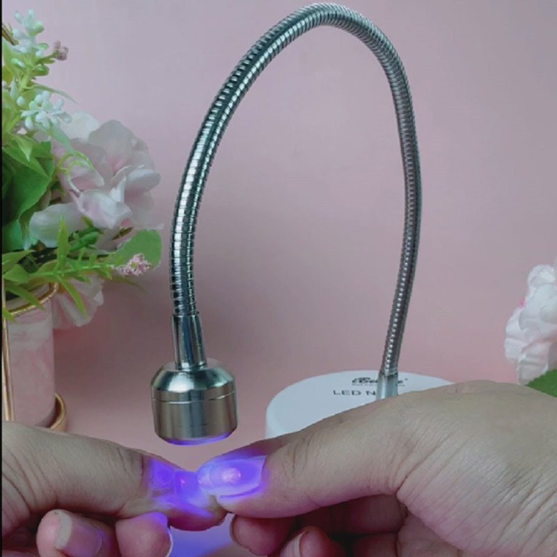 Cordless Flash gel nail tips glue cure flexible led lamp 
