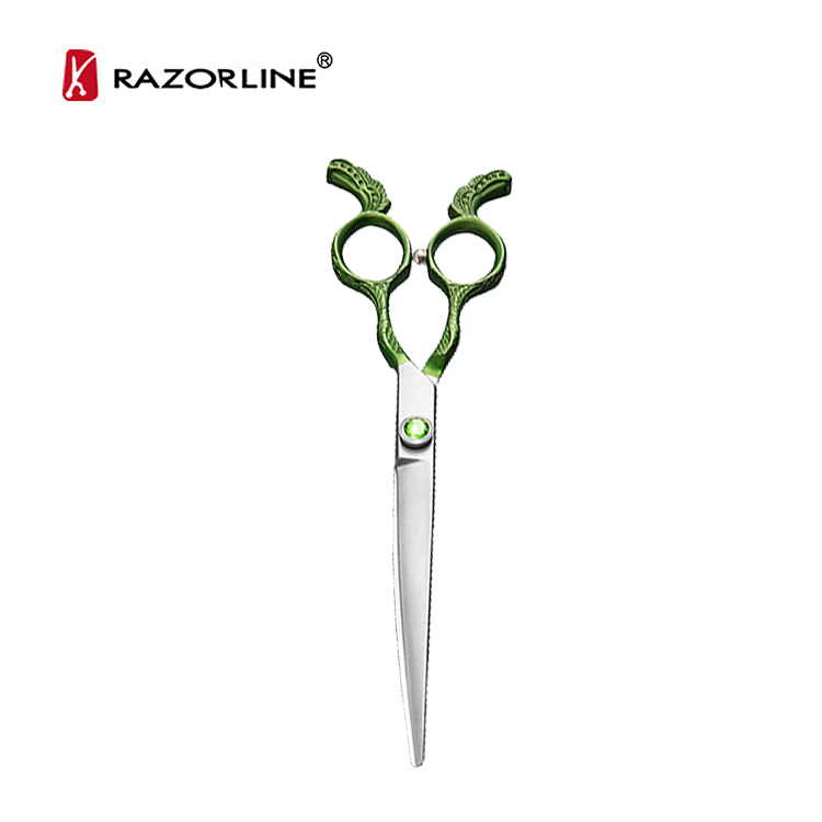 Pet Grooming Scissors Set With Leather Case Packing Stainless Steel Scissors For Dog Pet Hair Cleaning Tools