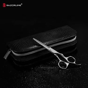 Hot Sale Free Sample AK26 Professional Japan 440C Stainless Steel Hair Scissors Cut Enough Stock