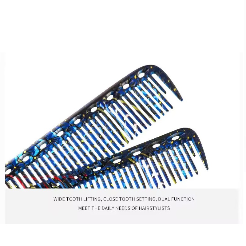 Professional Barber Comb Hair Cutting Comb Haircut Set wide tooth comb custom logo