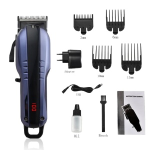wholesale barber supplies electric automatic hair clipper trimmer, hair razor rechargeable cilpper