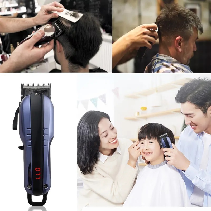 wholesale barber supplies electric automatic hair clipper trimmer, hair razor rechargeable cilpper