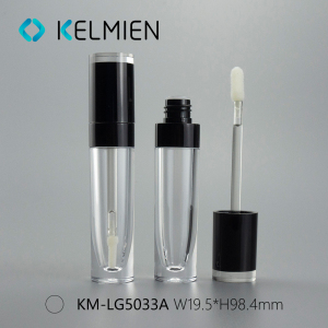 Plastic Lip Gloss Bottle Lip Gloss Tube Injection Cosmetic Shell AS Makeup Packaging Material Customization