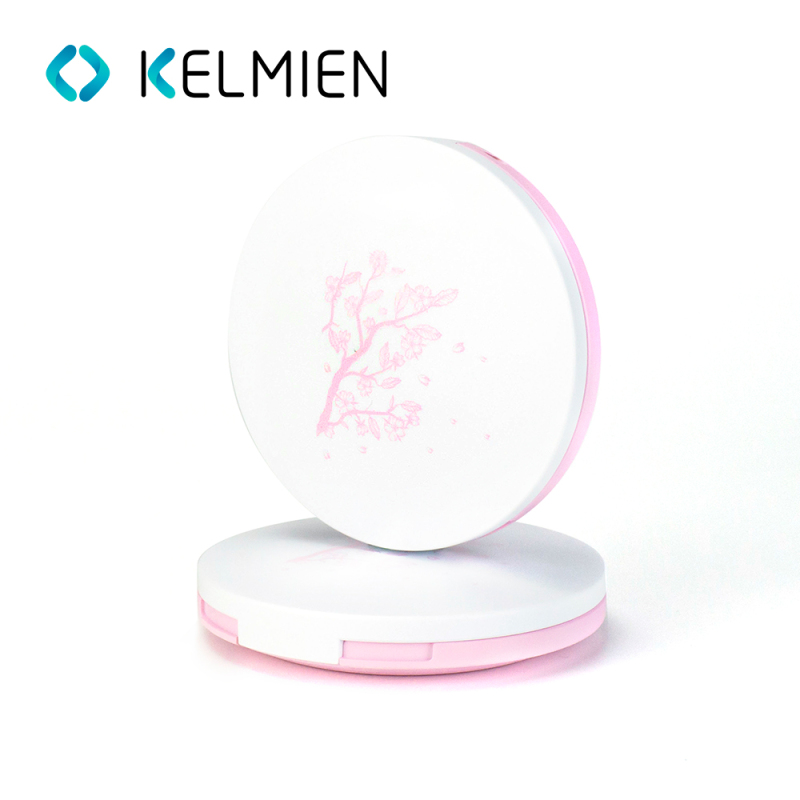  compact powder empty round face cosmetic containers blush cheap 