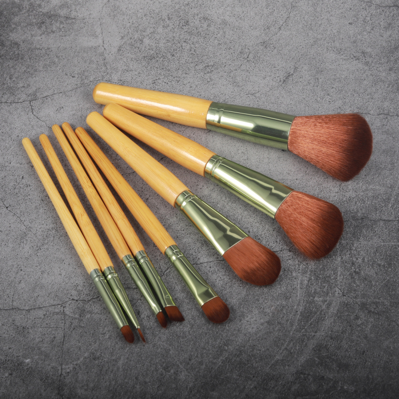 Eco-Friendly Vegan Makeup Cosmetic Brush Set