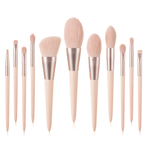 Wholesale wooden handle Makeup Cosmetic Brush set