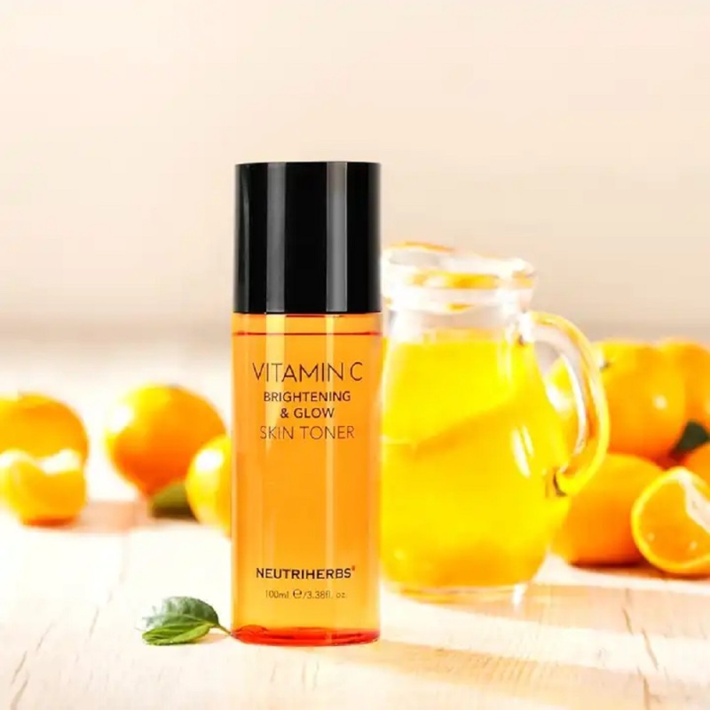 Organic uplifting skin concentrated clarifying vitamin C balancing face toner