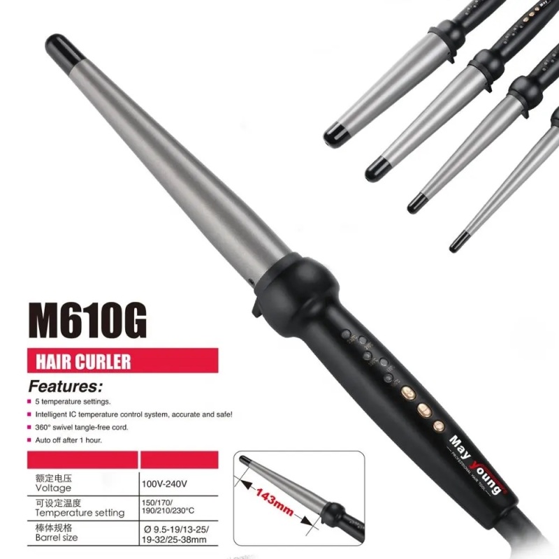 M610G Conical curling iron