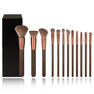 12pcs environmentally degradable makeup brush sets