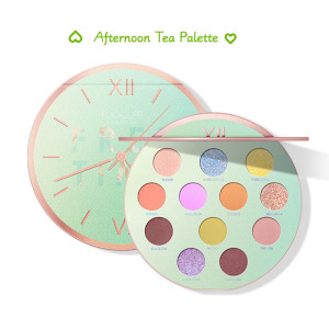 Eyeshadow Circle Shape Muti-Colors cosmetic Beauty Palette Packaging for Students