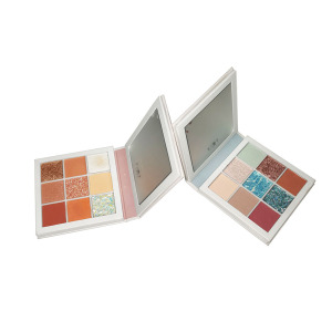 Eyeshadow palette Nine Color OEM/ODM Print Logo Matte Pearlescent Manufacturers