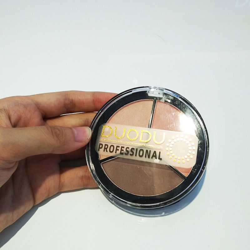 Powder Contour Factory Private Label Waterproof Pressed Matte Face Highlighting Blush Contour Makeup