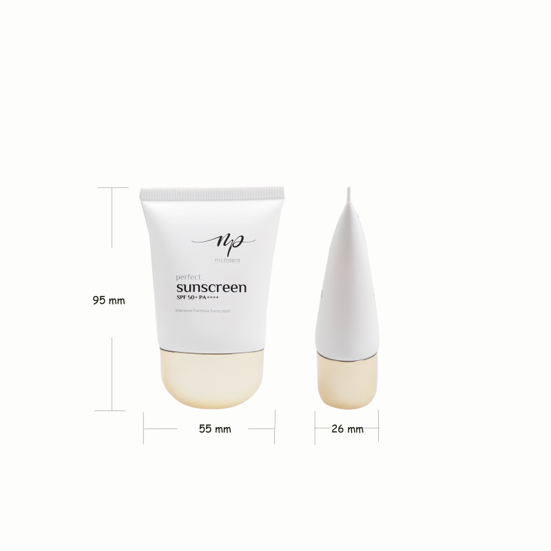 Cosmetic Plastic Aluminum PE Tube Clarins Squeeze 50ml 20ml 30ml Make-up Skin Protection Eco-friendly  Tube
