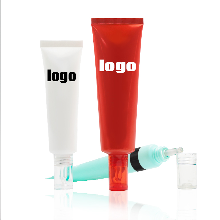 15g 20g 30g Dropper Squeeze PE Plastics Tube Repairing Gel Cosmetic Nozzle Tip Packaging Soft Tube