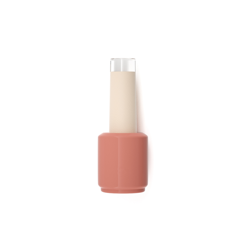 9ml uv gel empty nail polish glass bottle with brush