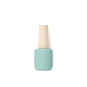 9ml custom design flat shape paint builder uv gel manufacturer empty glass nail polish bottle