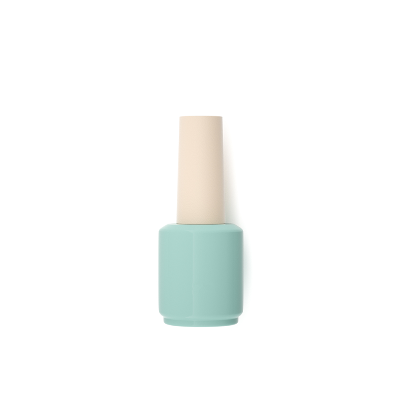 9ml uv gel empty nail polish glass bottle with brush