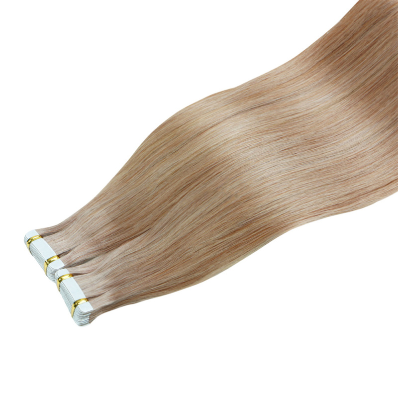 European Remy Hair Double Drawn Seamless Invisible Tape In Hair Extension