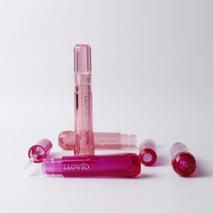 New full clear lip gloss tube custom tinted transparent lipgloss container