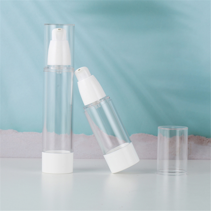 Ready to ship AS empty 15ml 30ml 50ml airless pump bottle