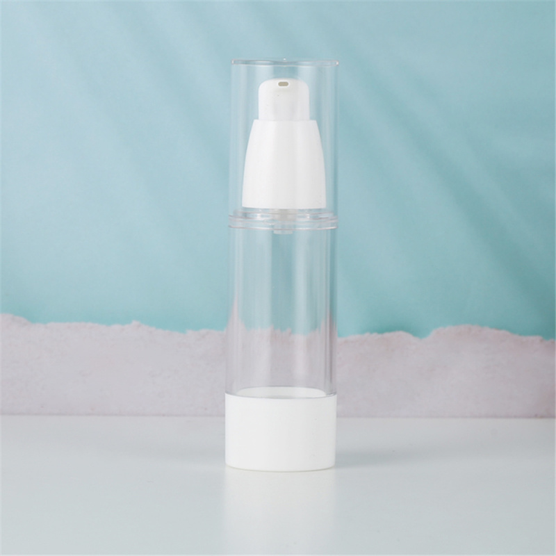 Ready to ship AS empty 15ml 30ml 50ml airless pump bottle