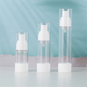 20ml 30ml 40ml 50ml plastic cosmetic lotion airless pump bottle