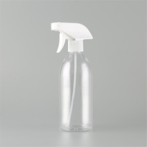 Wholesale cosmetic 500ml bottle trigger empty spray bottle for liquid