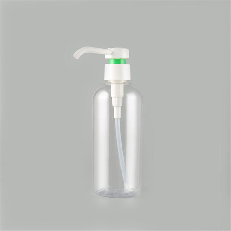 Plastic liquid bottle 350ml plastic empty bottle with pump dispenser