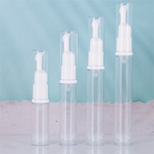 Wholesale cosmetic packing plastic 15 ml eye cream airless bottle