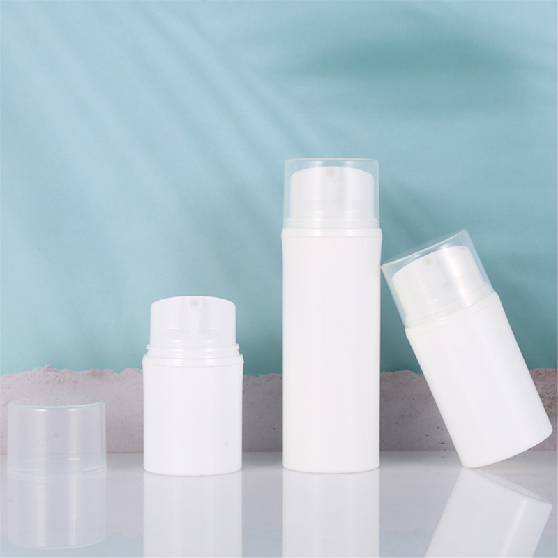 Customized new design pump bottle 15ml 30ml 50 ml airless for skin care
