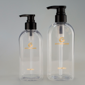 300ml 500ml shampoo body lotion packaging bottle jar