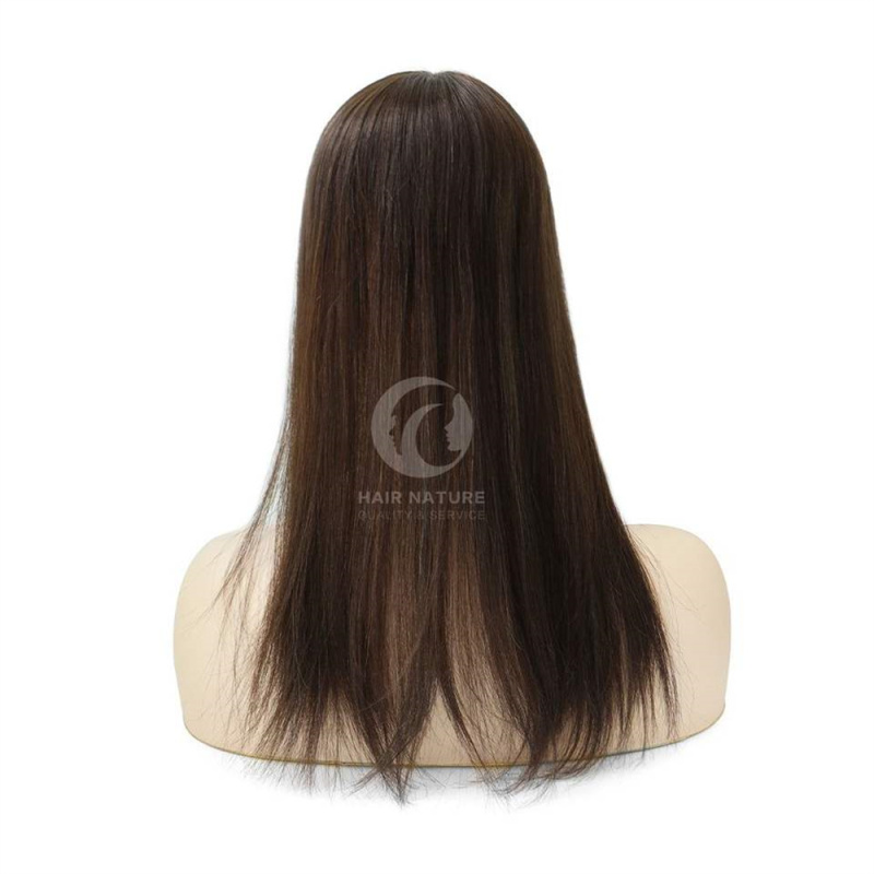 Fine Mono Women Toupee 16" Chinese Remy Hair Human Hair Toppers for Top Women Topper Human Hair Dropshipping