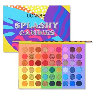 54 Colors Splashy Candies Eyeshadow Palette