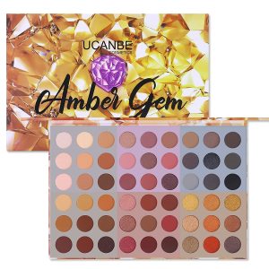 UCANBE 54 Colors Amber Gem Eyeshadow Palette