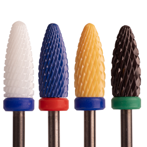 2022 hot sale  ceramic nail drill bit for volcano bit to fastest remove acrylic