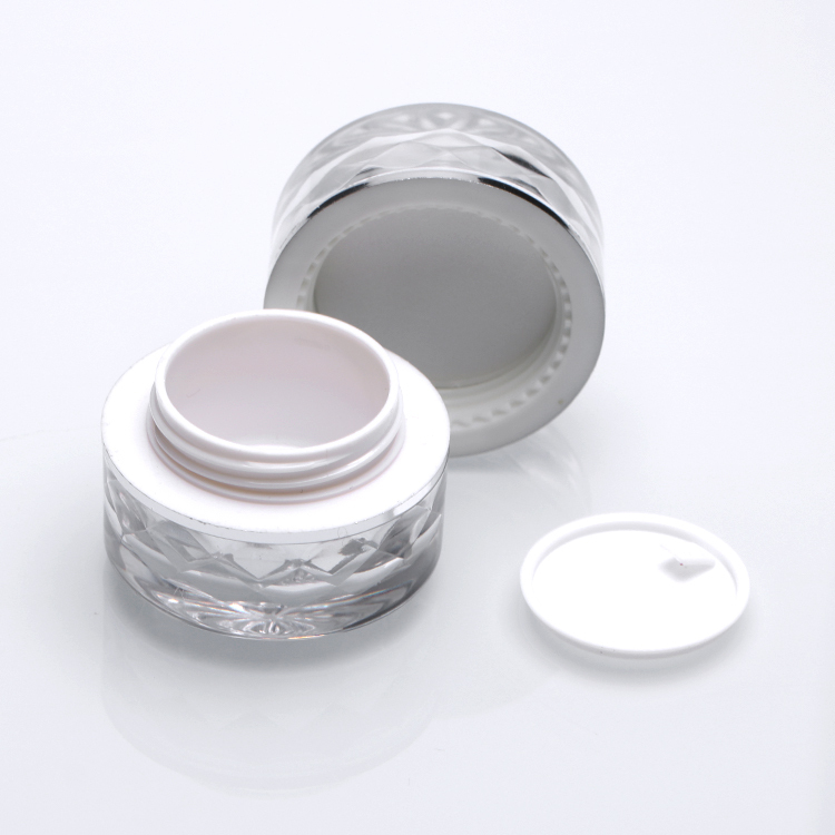 5g gold cosmetic luxury cream container beauty personal care uv gel polish round acrylic jar
