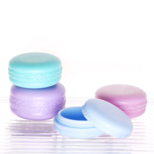 5g 10g macaron design cosmetic color nail art container empty uv gel glue jar
