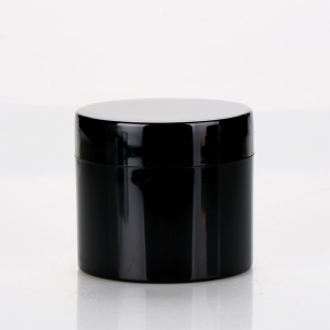 30g wholesale nail art black gel polish container custom ps plastic cream jar for color glue