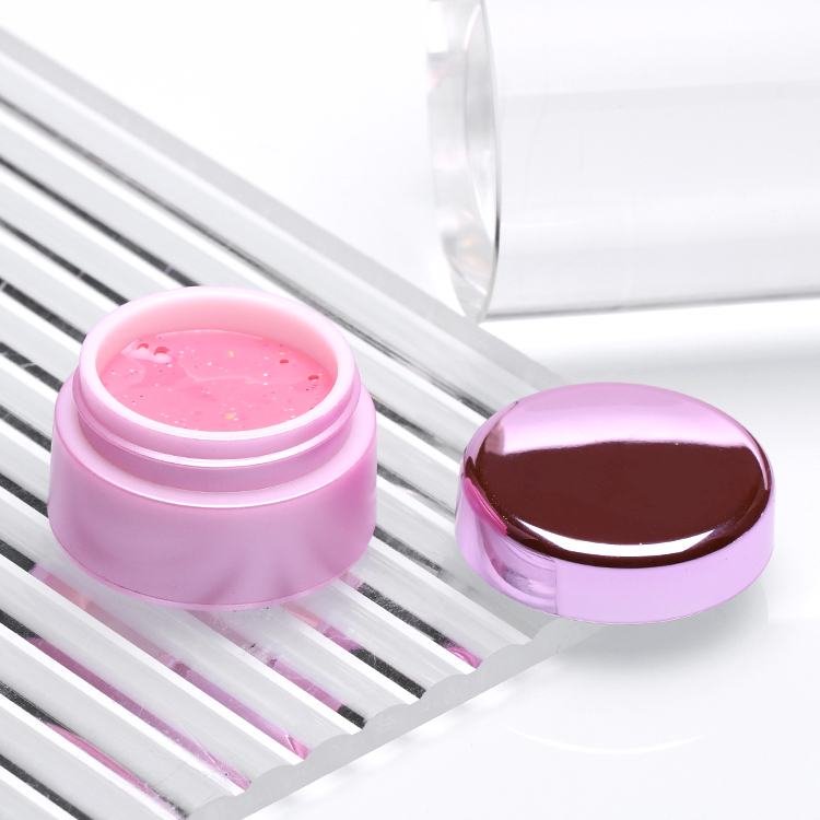 5g uv paint color gel pp plastic container cosmetics cream empty nail poish glue jar