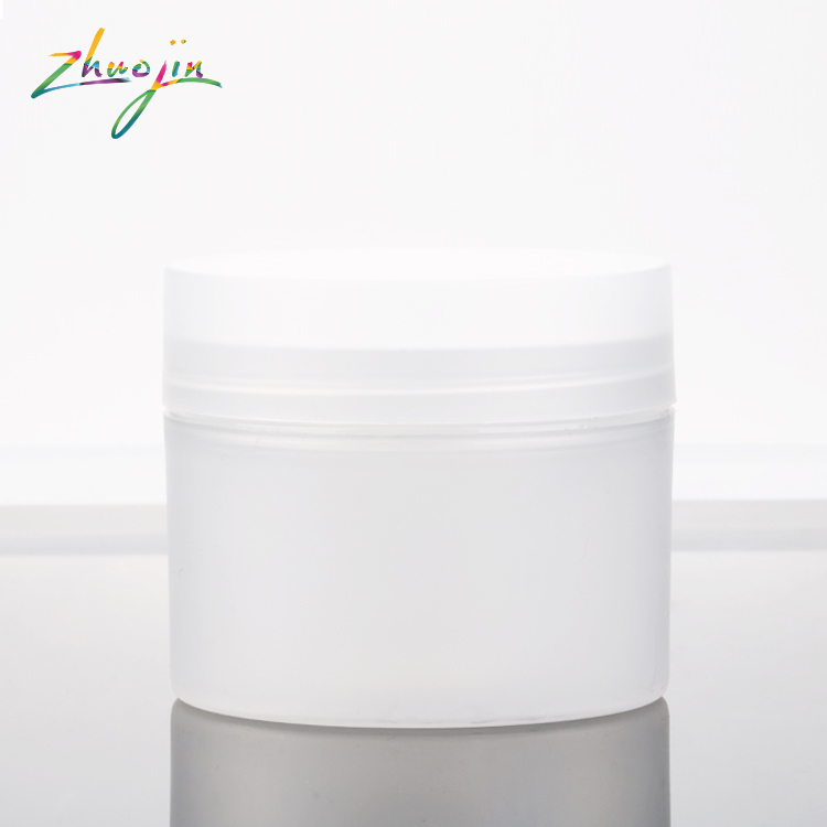 150g 250g big size body butter jars custom logo hair cream containers with inner