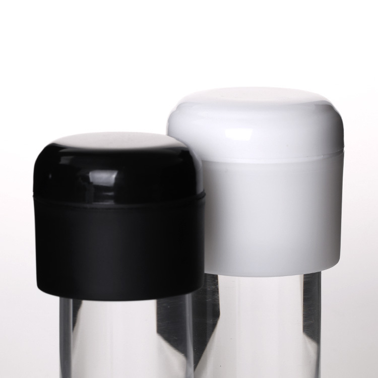ZHUOJIN color gel cosmetic beauty nail glue container matte black cream bottle for salon