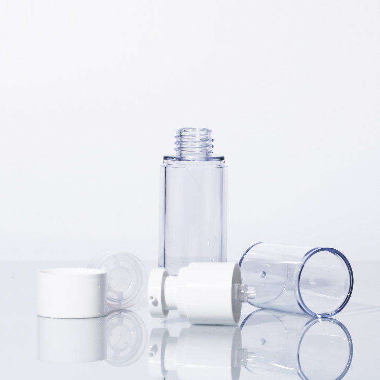 15ml 30ml 50ml 80ml 100ml 120ml empty airless pp lotion bottle clear nail art cosmetic containers