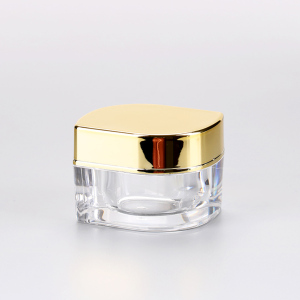 10g fashion color gel salon nail art polish jar custom clear acrylic empty cosmetic cream container